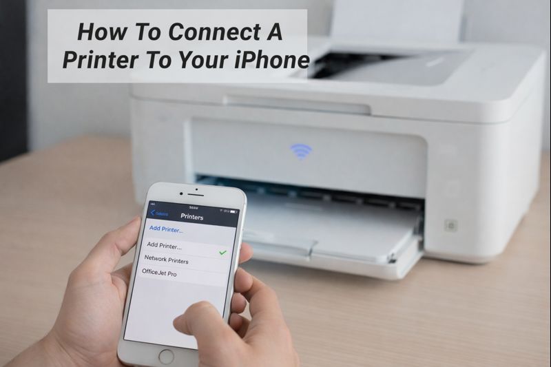 How to Connect a Printer to Your iPhone